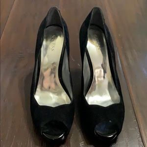 Lightly worn Black Heels